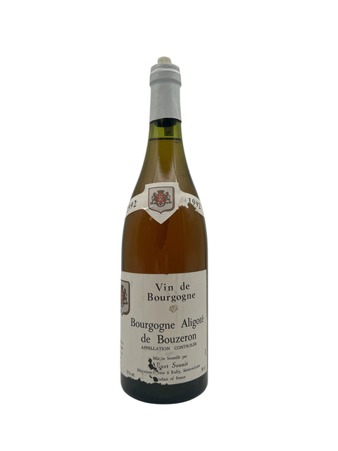 Bourgogne Aligoté Bouzeron 1992 hvidvin fra Frankrig