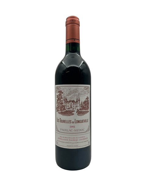 Flaske af Les Tourelles de Longueville Pauillac 1991