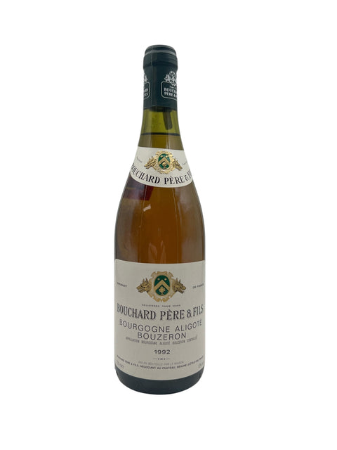 Flaske af Bourgogne Aligoté Bouchard Père & Fils 1992 hvidvin