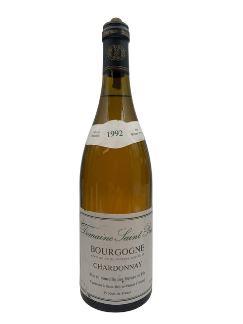 Bourgogne Domaine Saint Prix 1992 flaske