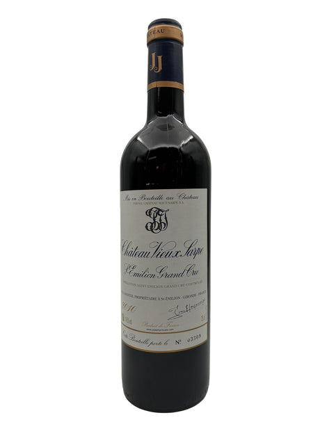 Flaske af Château Vieux Sarpe 2010 Saint-Émilion Grand Cru rødvin