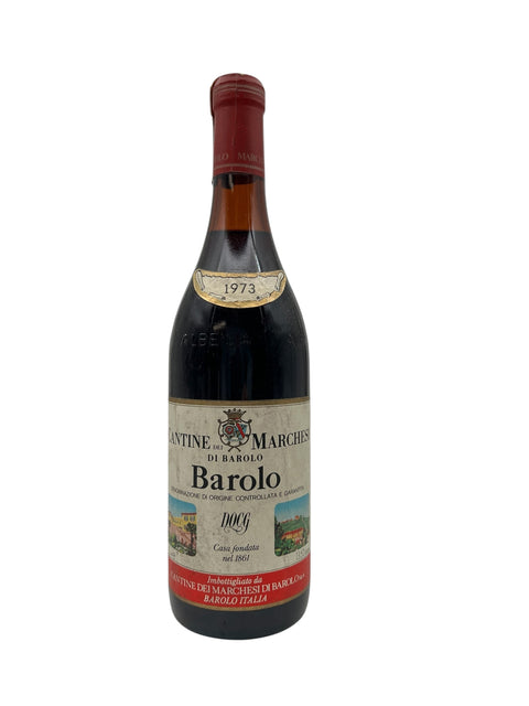 Flaske af Barolo Marchesi di Barolo 1973