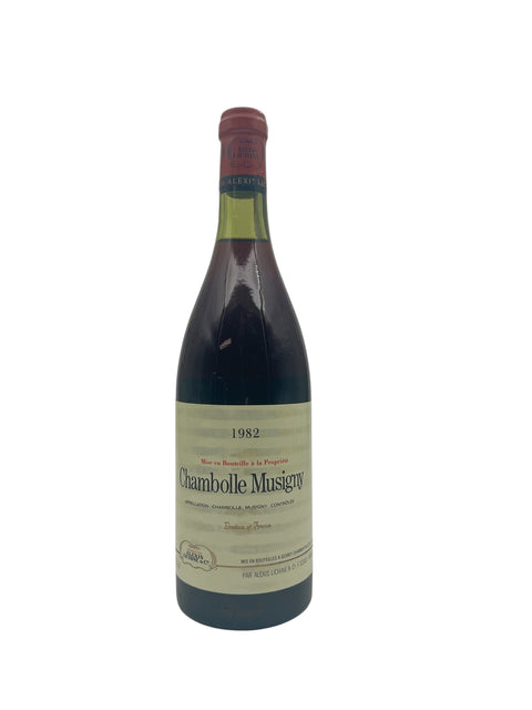 Flaske af Chambolle Musigny 1982 fra Alexis Lichine