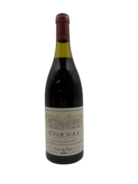Flaske af Cornas Caves des Papes 1996 rødvin