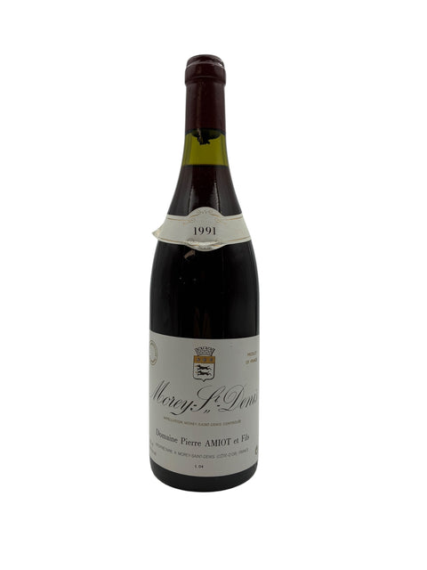 Flaske af Morey-St-Denis 1991 fra Domaine Pierre Amiot