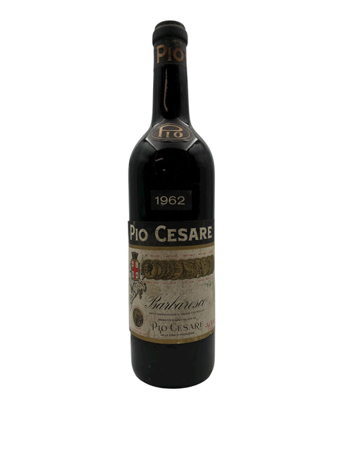 Flaske af Barbaresco Pio Cesare årgang 1962