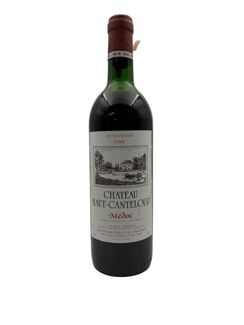 Flaske Chateau Haut-Canteloup 1990 fra Médoc