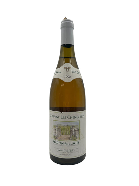 Flaske af Mâcon-Villages Georges Duboeuf 1998 hvidvin