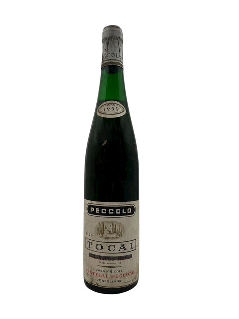 Tocai Fratelli Peccolo 1959 flaske