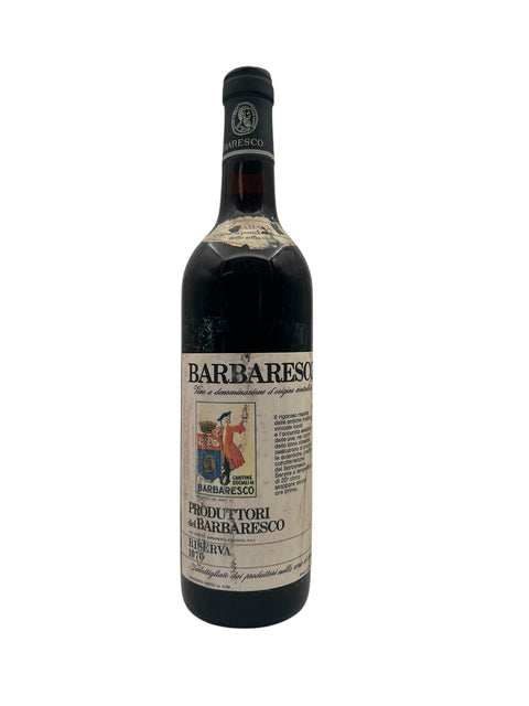 Flaske af Barbaresco Produttori del Barbaresco 1976