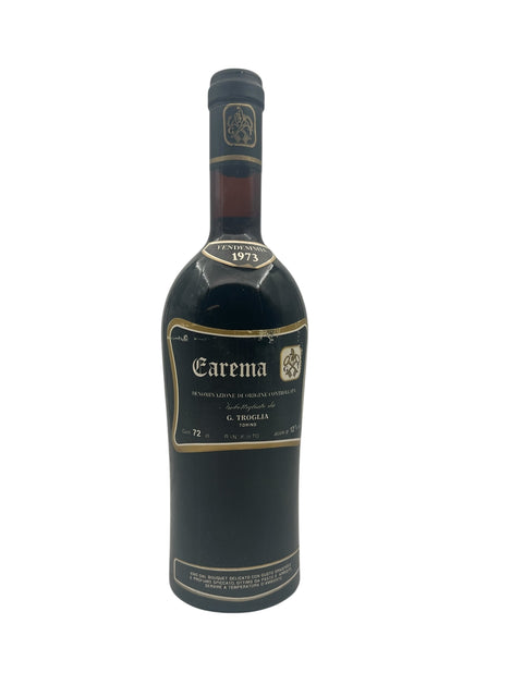 Flaske af Carema G. Troglia 1973 rødvin