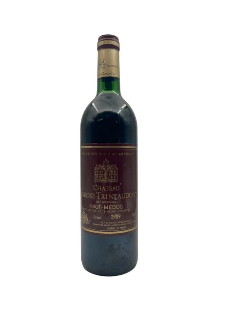 Flaske af Chateau Larose Trintaudon 1989 rødvin
