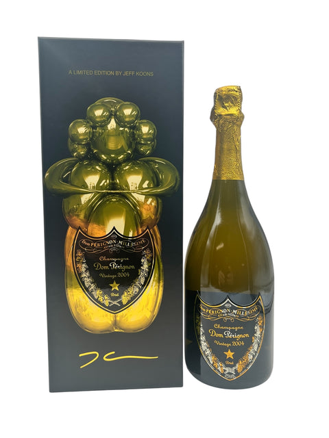 Dom Pérignon 2004 Champagneflaske med gaveæske fra Jeff Koons