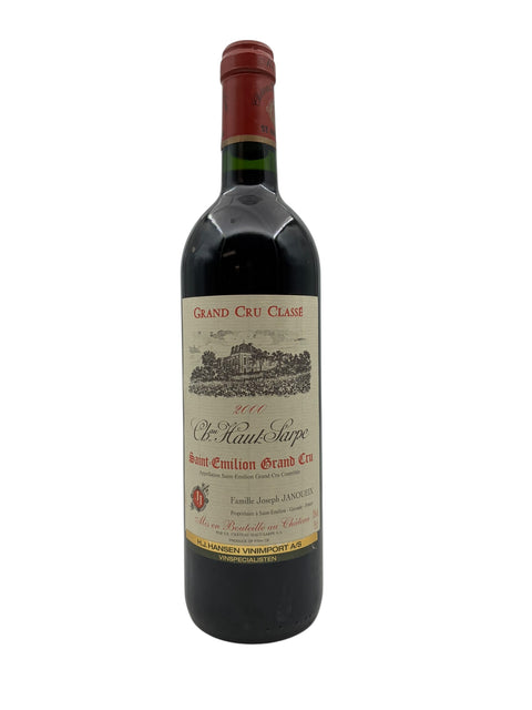 Chateau Haut Sarpe 2000 Flasche von Saint-Emilion Grand Cru
