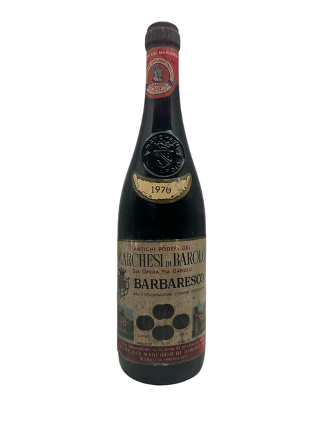 Barbaresco Marchesi di Barolo 1970 bottle
