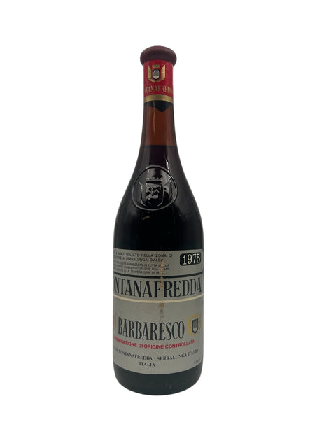 Bottle of Barbaresco Fontanafredda from 1975