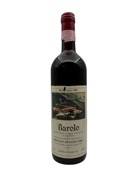 Bottle of Barolo Revello Renato vintage 1996