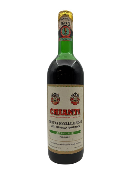 Bottle of Chianti Tenuta di Colle Alberti from 1973
