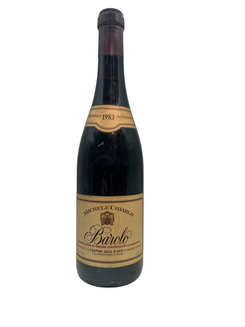 Barolo Michele Chiarlo 1983 Flasche