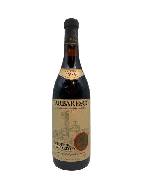 Bottle of wine Barbaresco 1979 from Produttori del Barbaresco