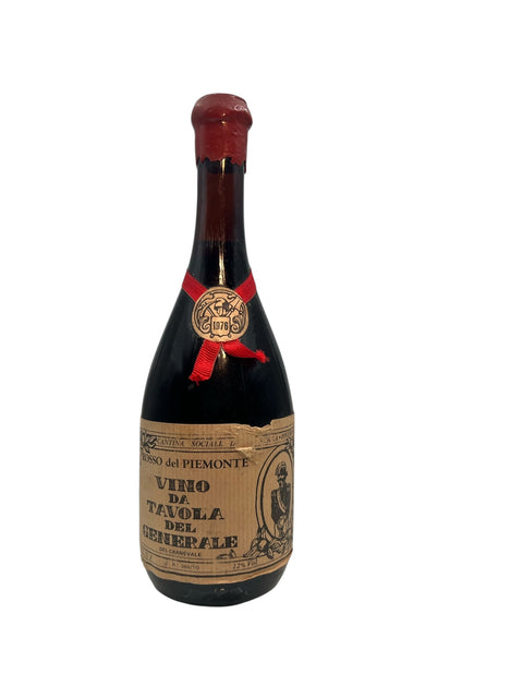 Vino da Tavola Del Generale 1976 bottle with elegant label