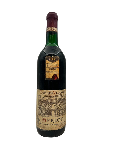 Quarto Vecchio Merlot 1966 Flaschenbild