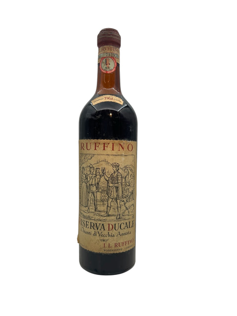 Flasche Riserva Ducale Ruffino 1962