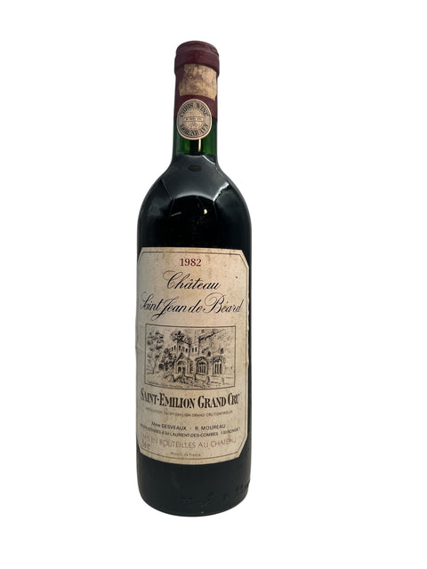 Flaske af Château Saint-Jean-de-Béard 1982 rødvin