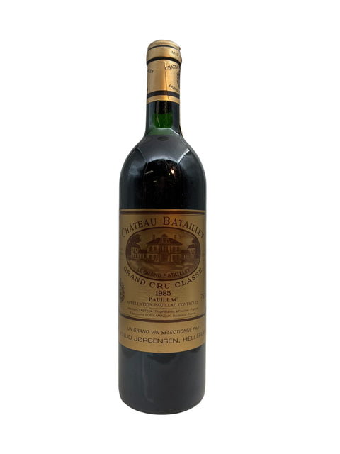 Billede af Chateau Batailley Pauillac 1985 flaske