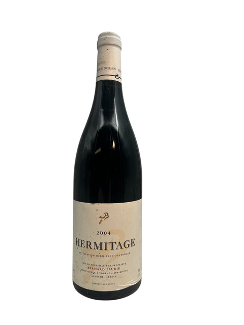 Hermitage Bernard Faurie 2004 flaske rødvin
