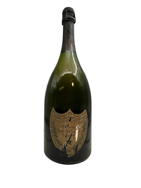 Flaske af Cuvée Dom Pérignon Champagne fra 1985