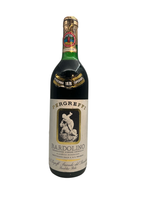Bardolino Pergreffi 1976 flaske