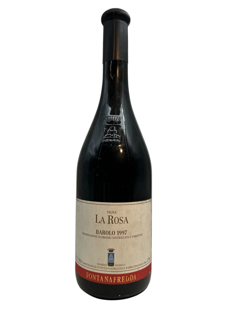 Barolo Fontanafredda 1997 flaske