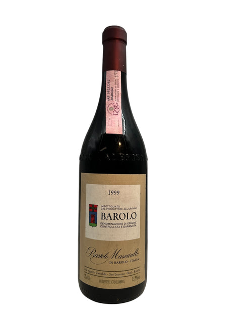 Flaske Barolo Bartolo Mascarello 1999 rødvin