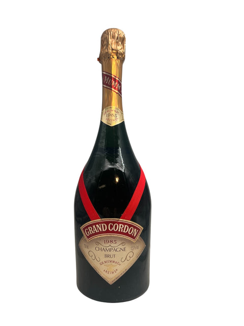 Grand Cordon Mumm 1985 champagneflaska