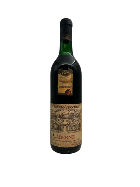 Flaska Quarto Vecchio Cabernet 1966