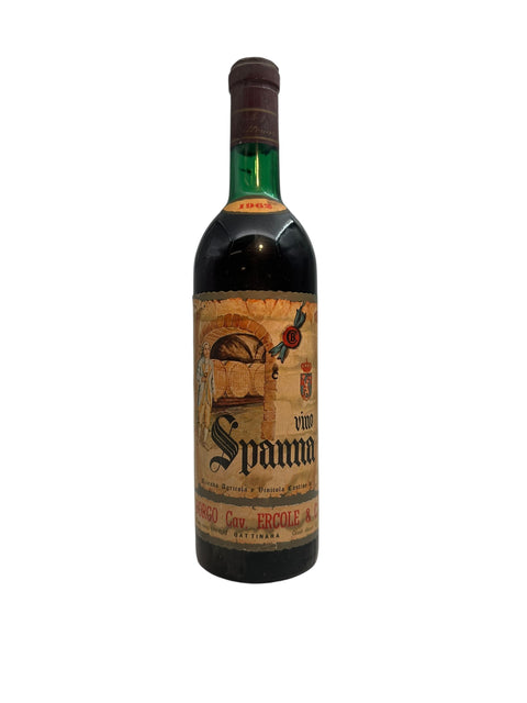 Bottle of Spanna Cantine Borgo 1964 red wine