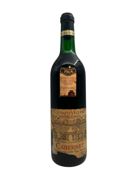 Flaske af Cabernet Quarto Vecchio 1964 rødvin