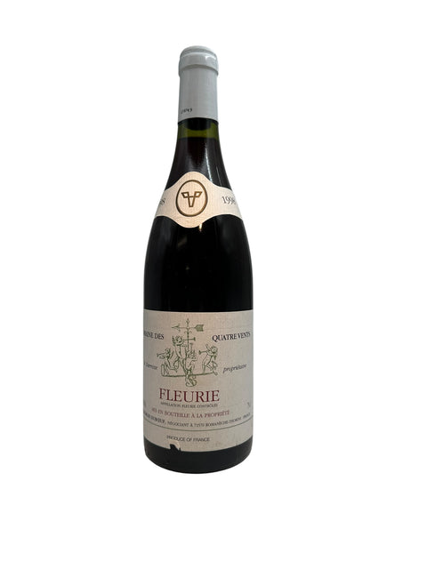 Fleurie Domaine des Quatre Vents 1998 flaske