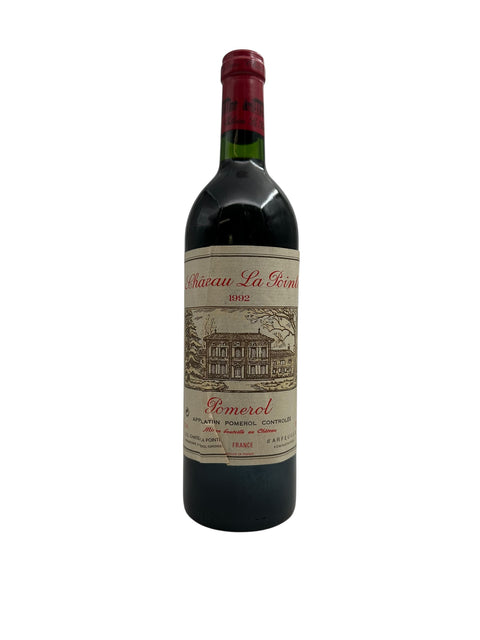 Flaske af Château La Pointe 1992 Pomerol rødvin