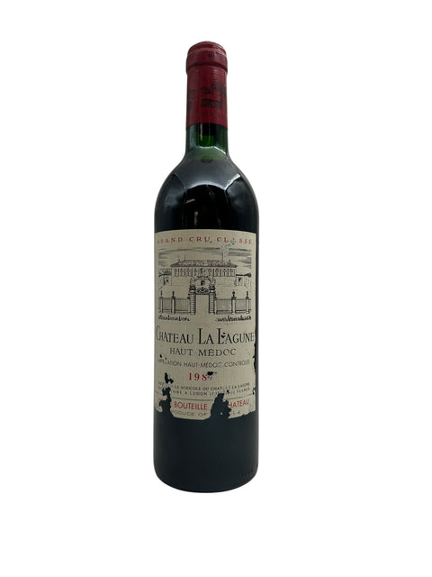 Flaske af Chateau La Lagune 1995 rødvin fra Bordeaux