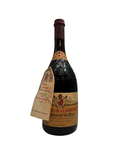 Bottle of Châteauneuf-du-Pape from Château de la Gardine