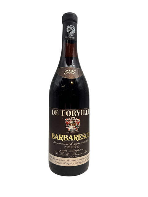 Flasche Rotwein De Forville Barbaresco 1976