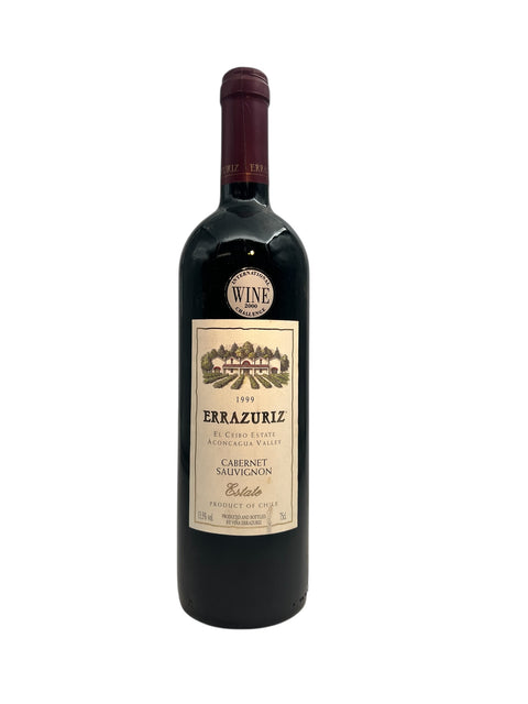 Flaska Errazuriz Cabernet Sauvignon 1999