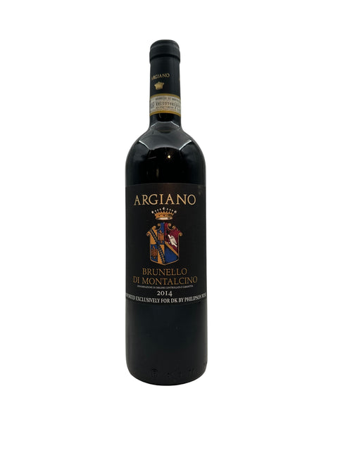 Flaske af Brunello di Montalcino Argiano årgang 2014