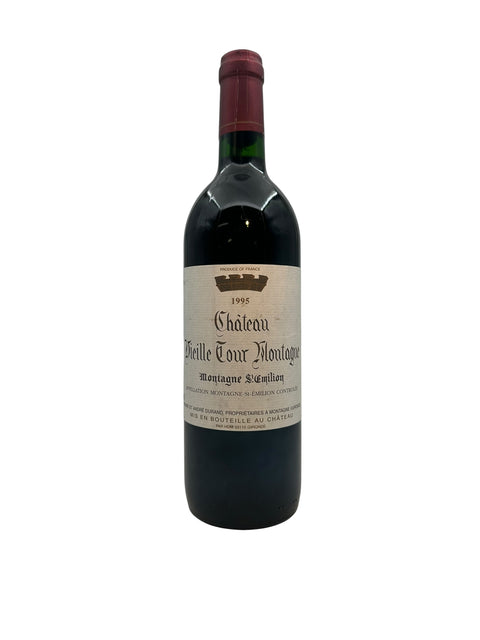 Flaske af Château Vieille Tour Montagne 1995 rødvin