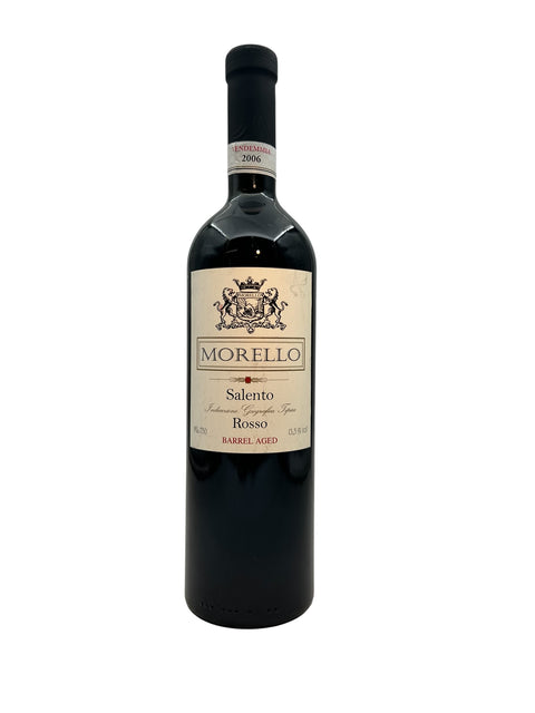 Flasche Rotwein Morello Salento 2006
