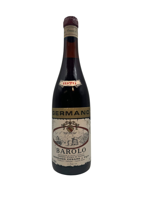 Flaske af Barolo Germano 1976 vin