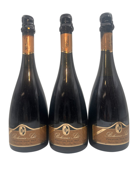 Flaskor av Bohemia Sekt Prestige Demi Sec