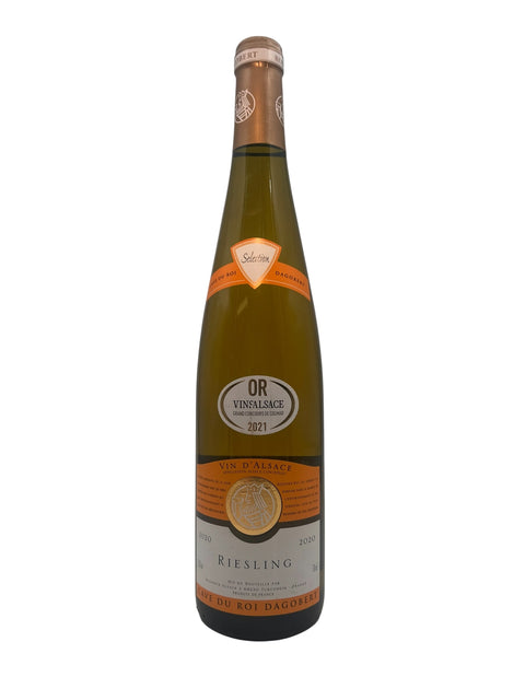 Flaska Riesling Cave du Roi Dagobert 2020 från Alsace